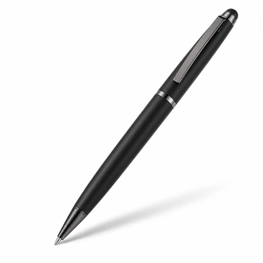 Metal stylus pen, black