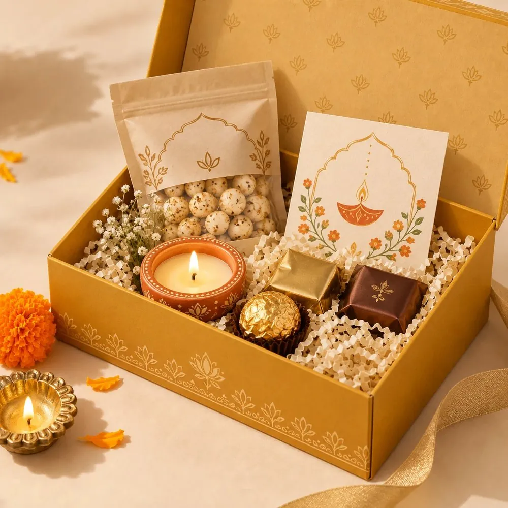 Marigold Treats Diwali box